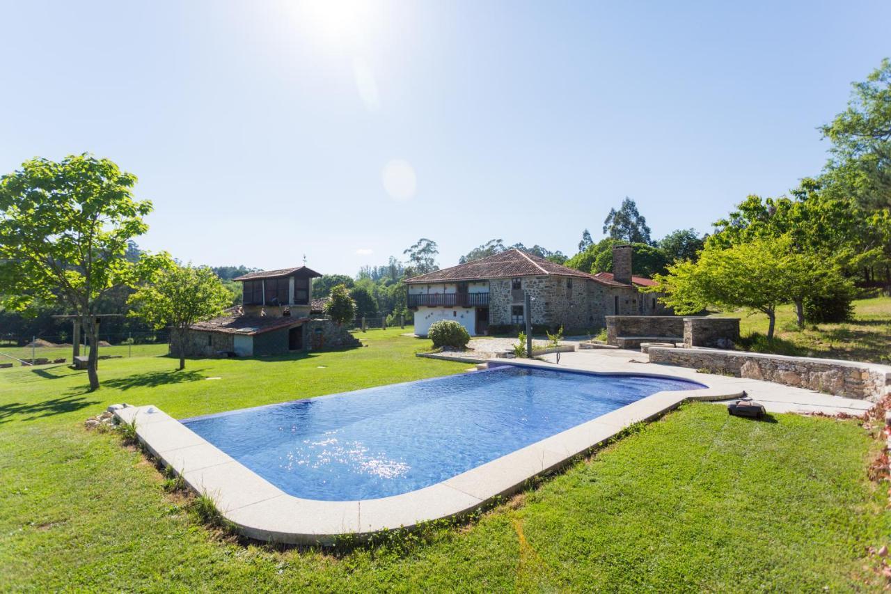 Casa Da Ponte De Penas Hotel Melide Luaran gambar