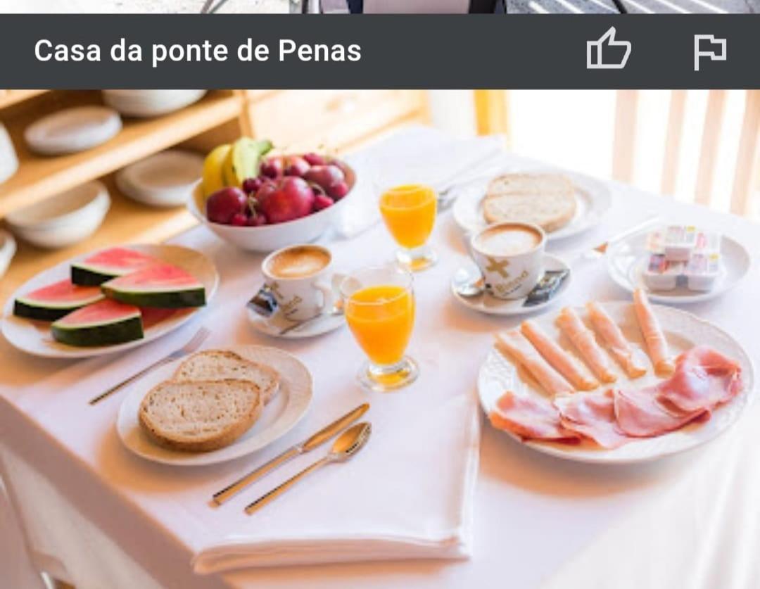 Casa Da Ponte De Penas Hotel Melide Luaran gambar